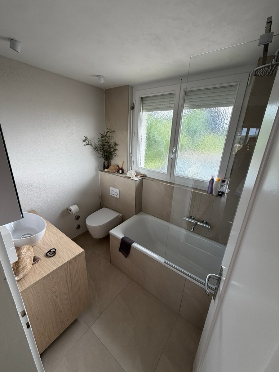 Salle de bain – tons sable